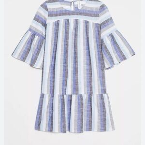 Anthropologie Amadi Bethany Flounced Tunic Dress
